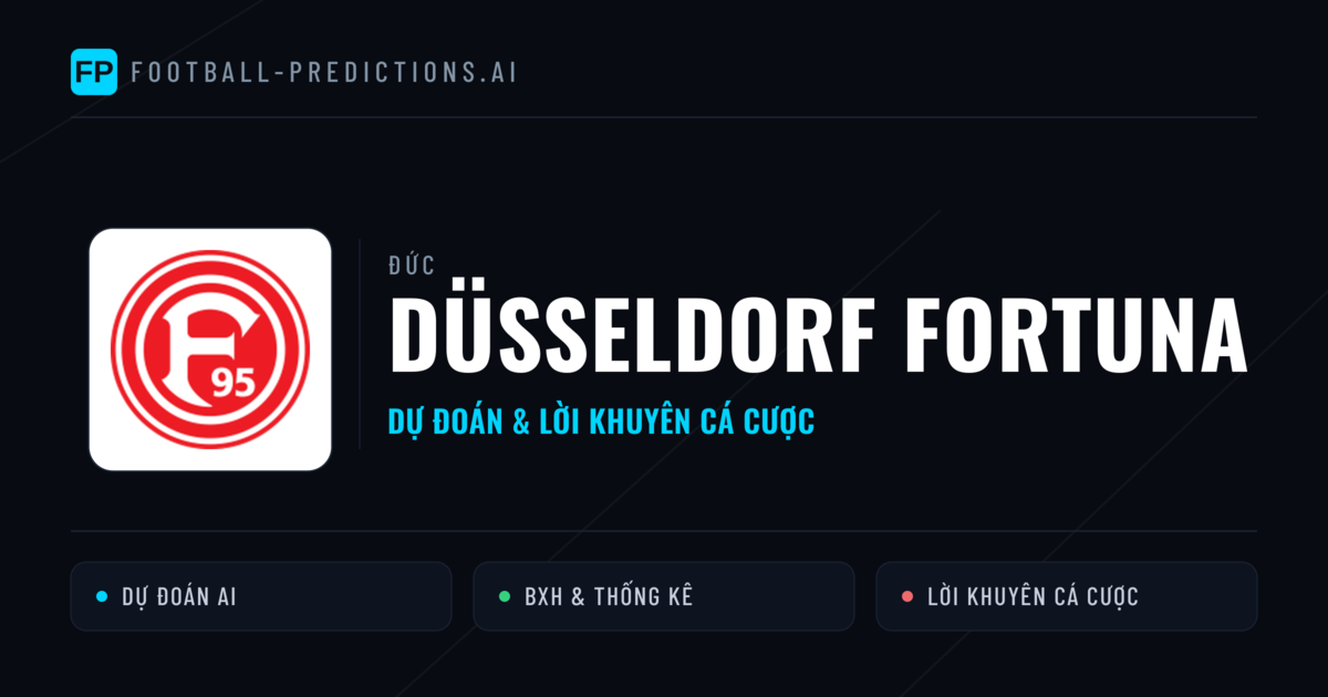 Düsseldorf Fortuna Dự đoán & Thống kê