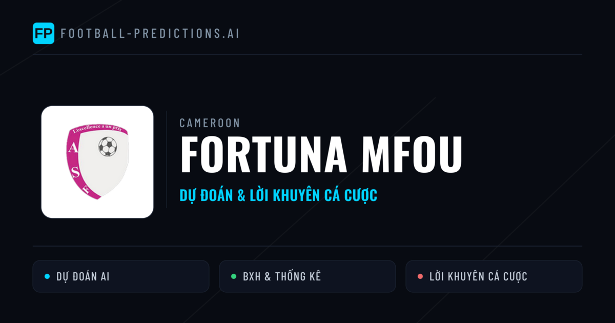 Fortuna Mfou Dự đoán & Thống kê