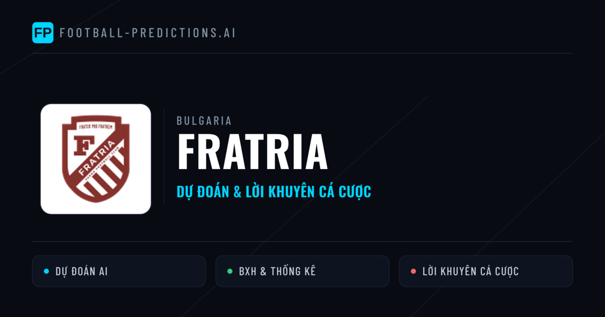 Fratria Dự đoán & Thống kê