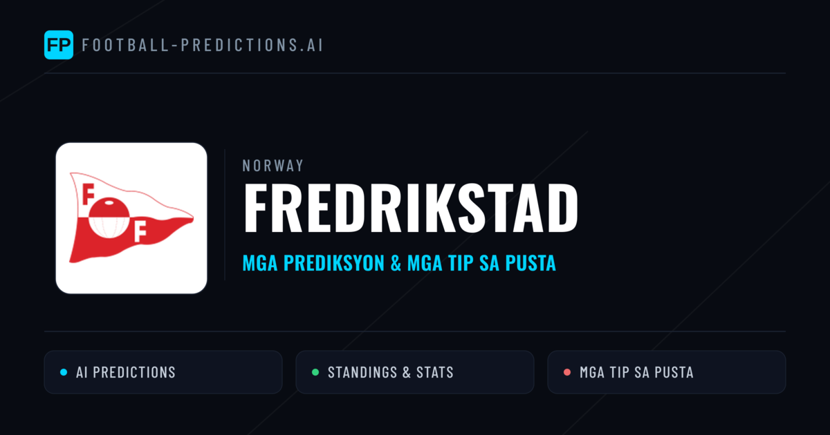 Fredrikstad Predictions & Stats