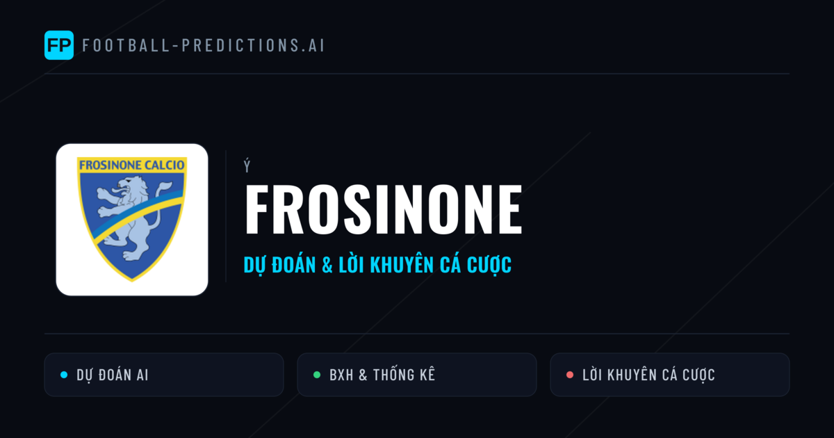Frosinone Dự đoán & Thống kê