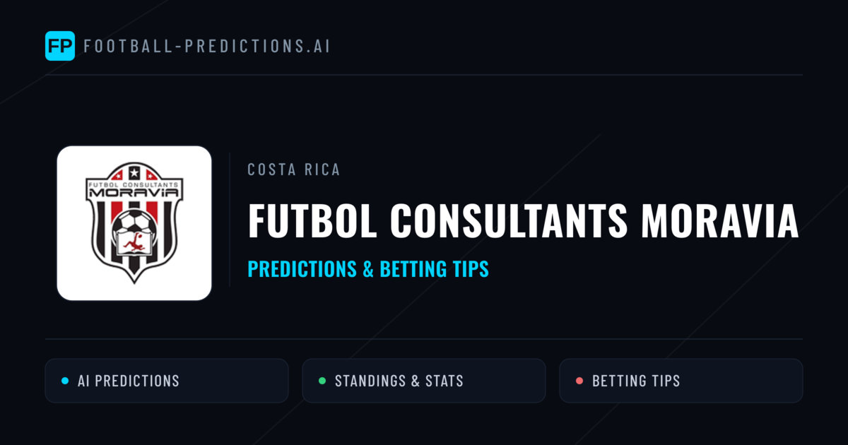 Futbol Consultants Moravia Predictions & Stats