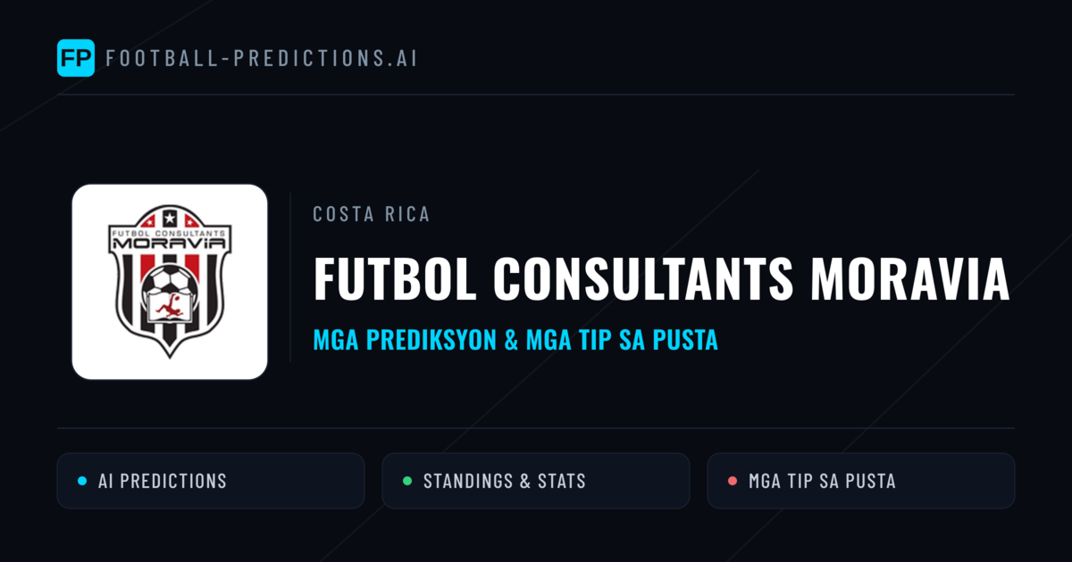 Futbol Consultants Moravia Predictions & Stats