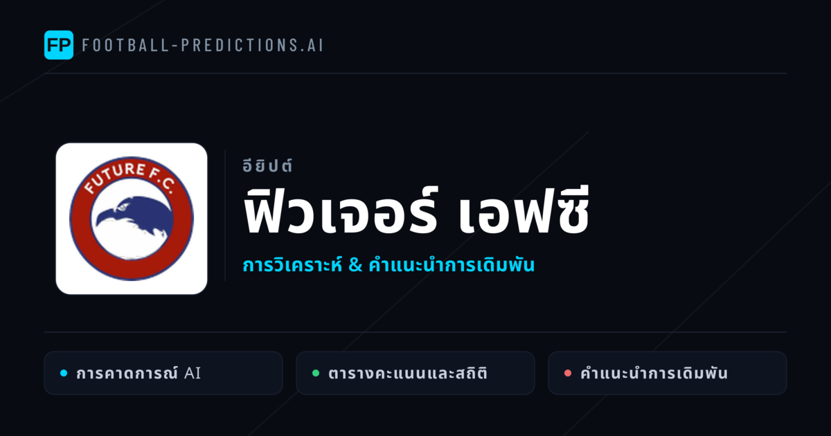 ฟิวเจอร์ เอฟซี การวิเคราะห์และสถิติ