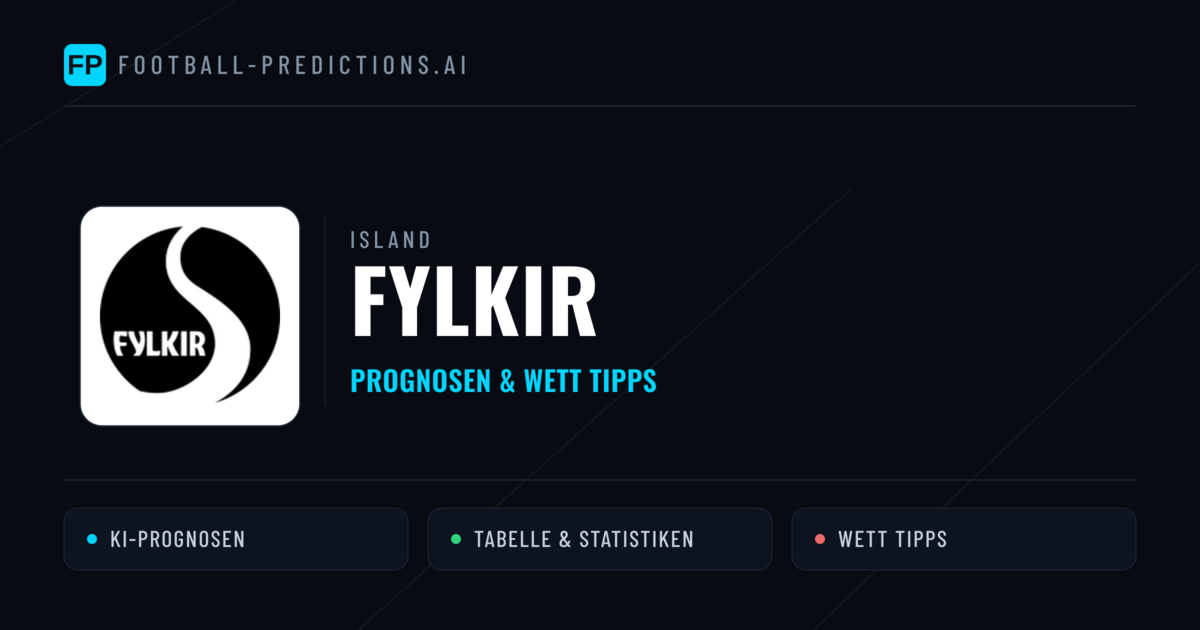 Fylkir Prognosen & Statistiken