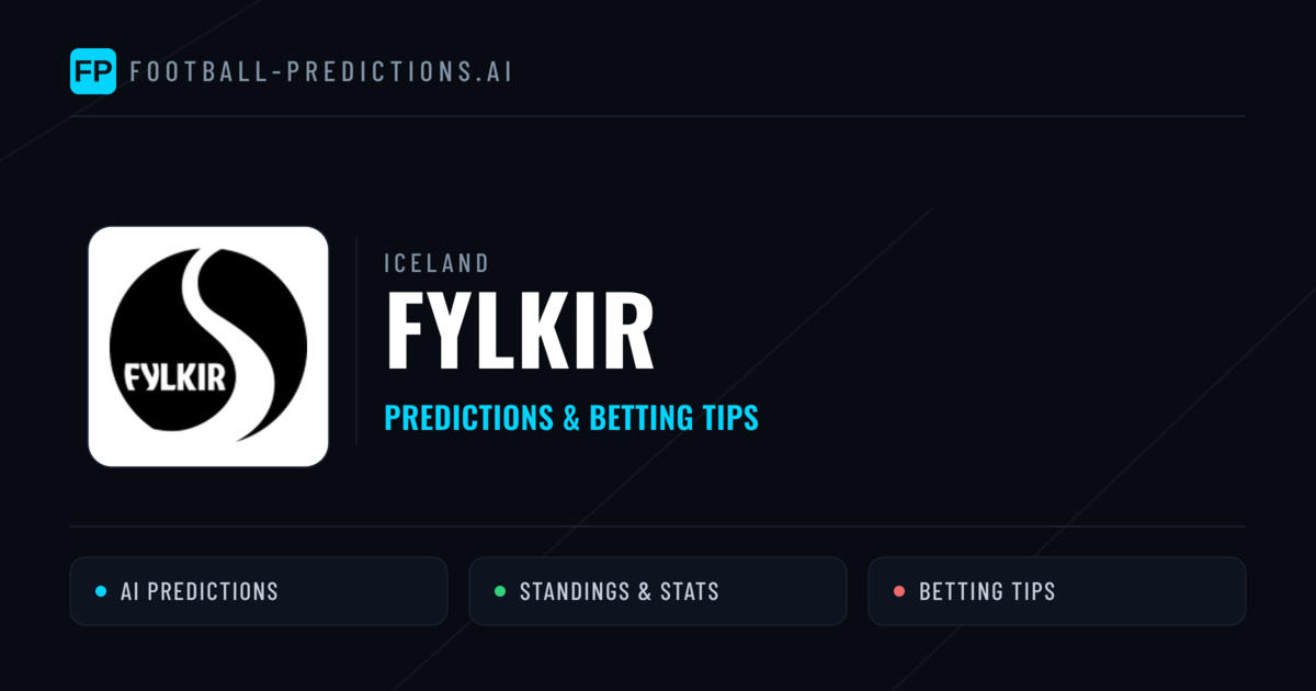 Fylkir Predictions & Stats
