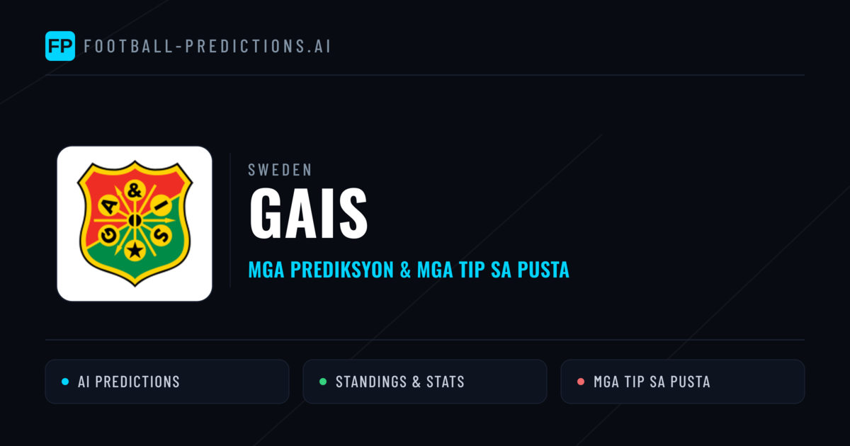 Gais Predictions & Stats
