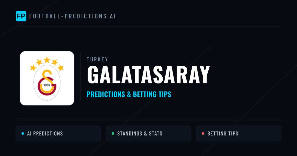 Galatasaray Predictions & Stats