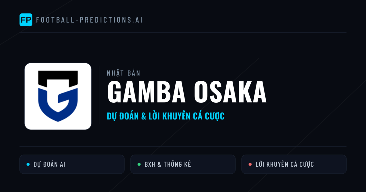 Gamba Osaka Dự đoán & Thống kê