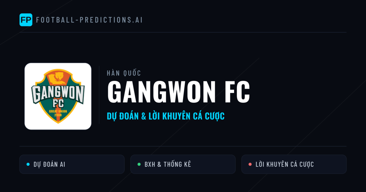 Gangwon FC Dự đoán & Thống kê