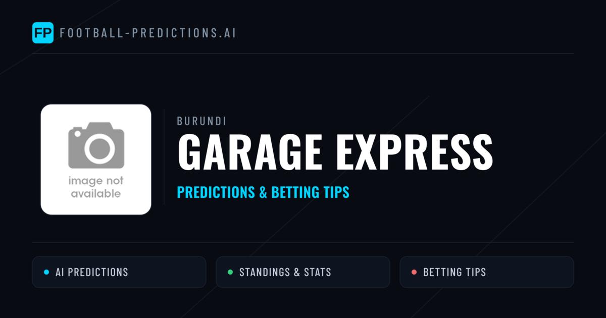 Garage Express Predictions & Stats
