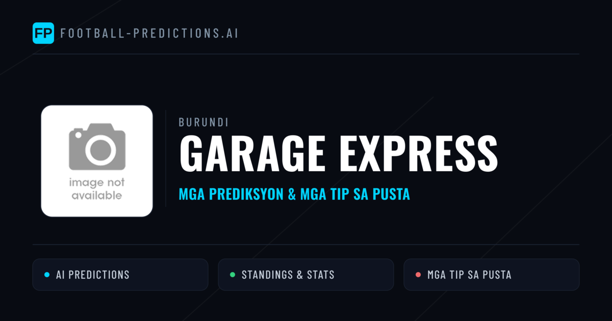 Garage Express Predictions & Stats