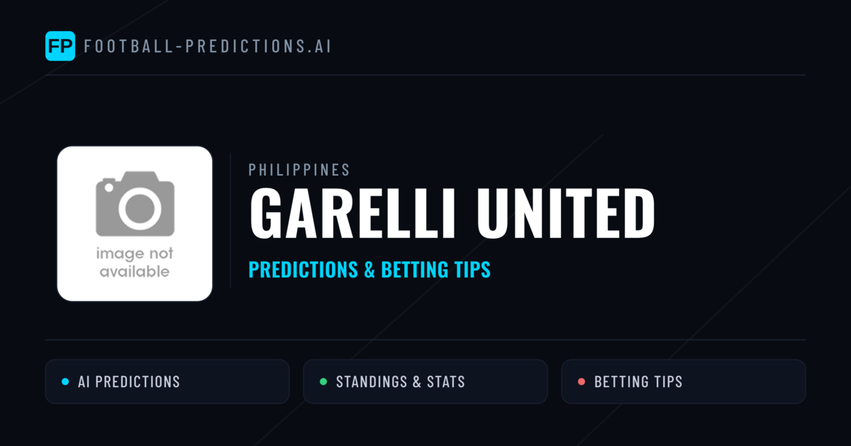Garelli United Predictions & Stats