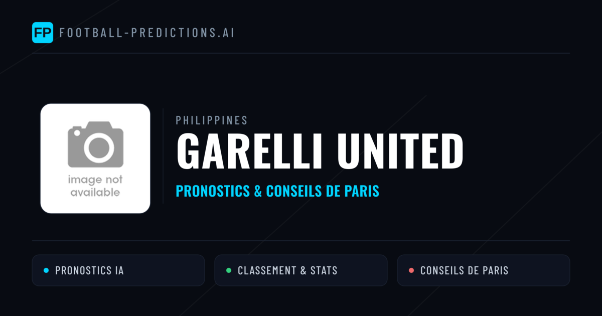 Garelli United Pronostics & Statistiques