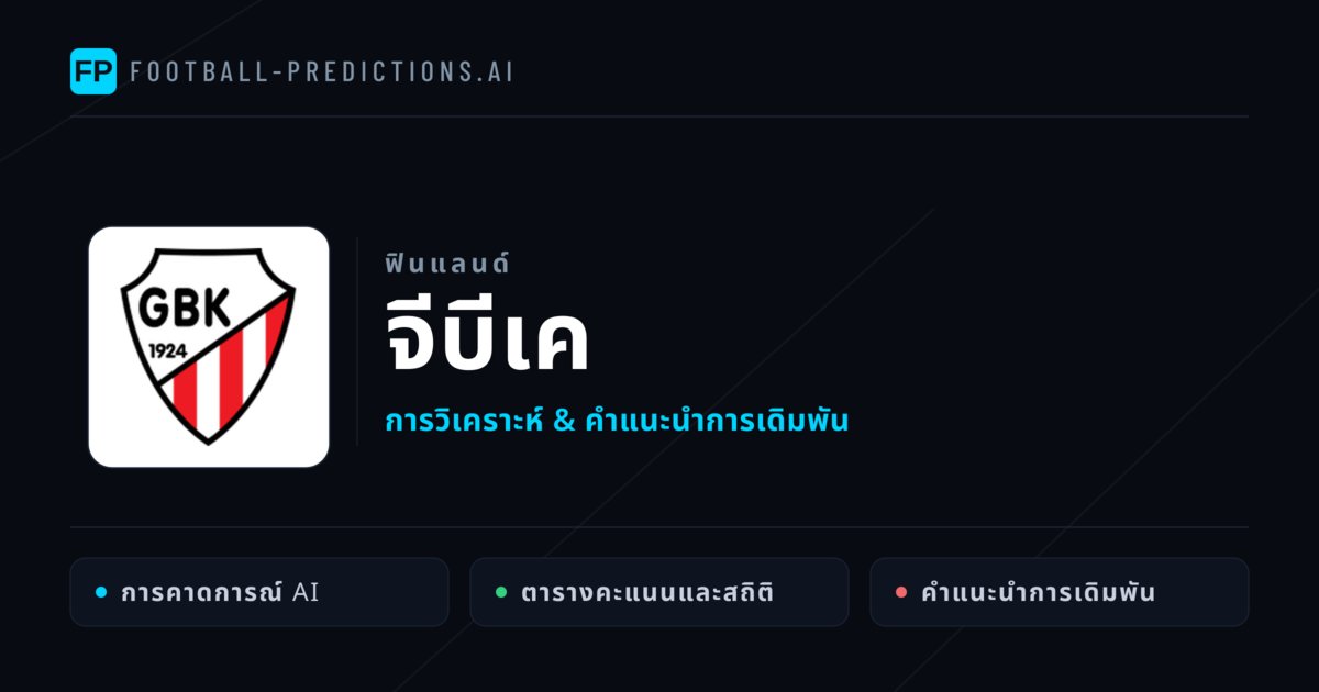 จีบีเค การวิเคราะห์และสถิติ