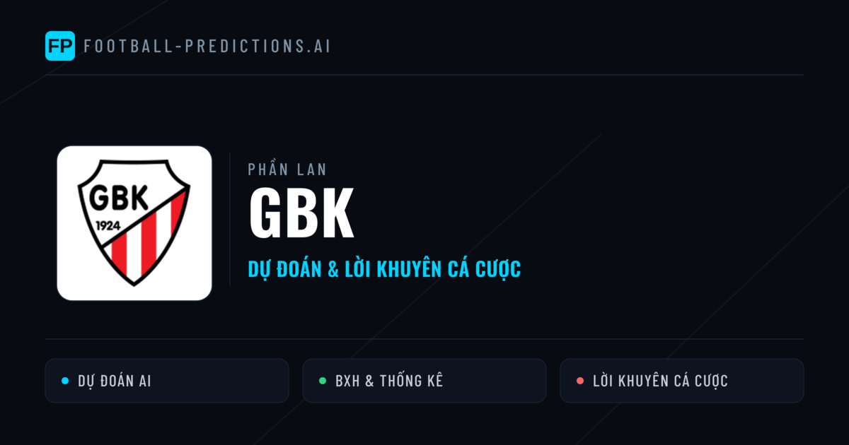 GBK Dự đoán & Thống kê