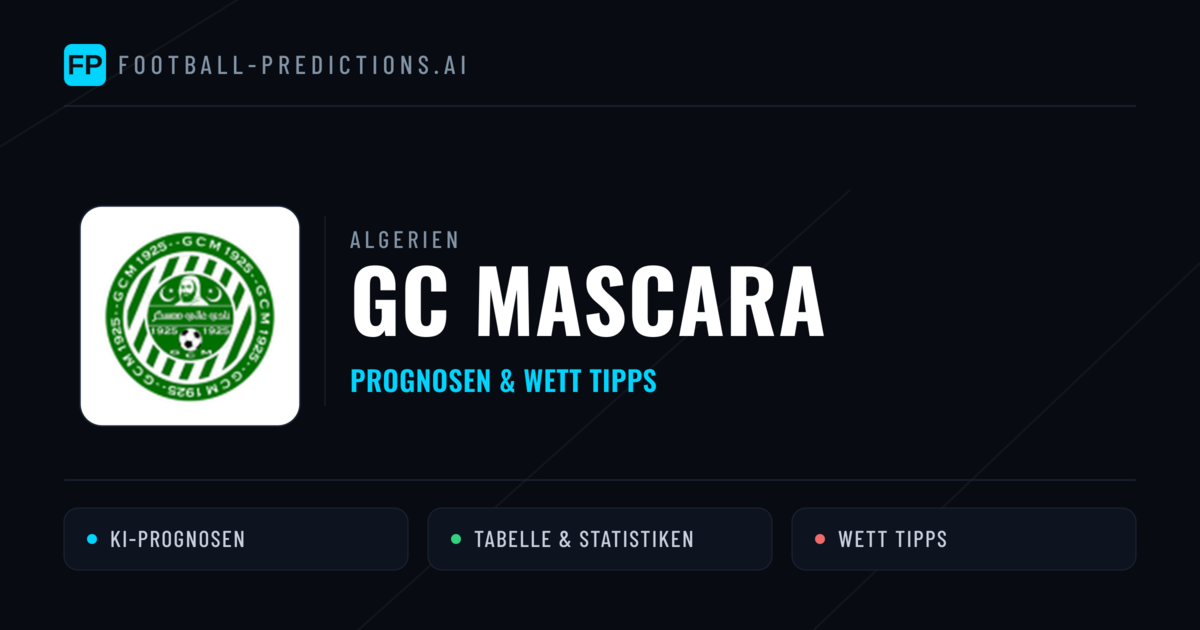 GC Mascara Prognosen & Statistiken