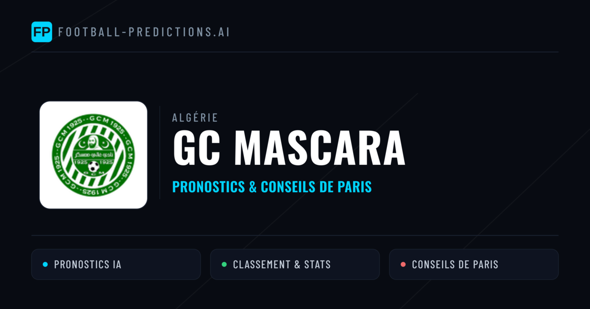GC Mascara Pronostics & Statistiques