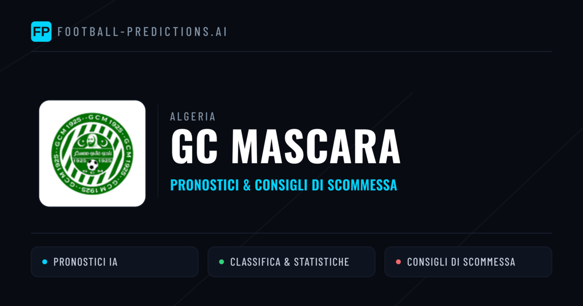 Pronostici e Statistiche GC Mascara