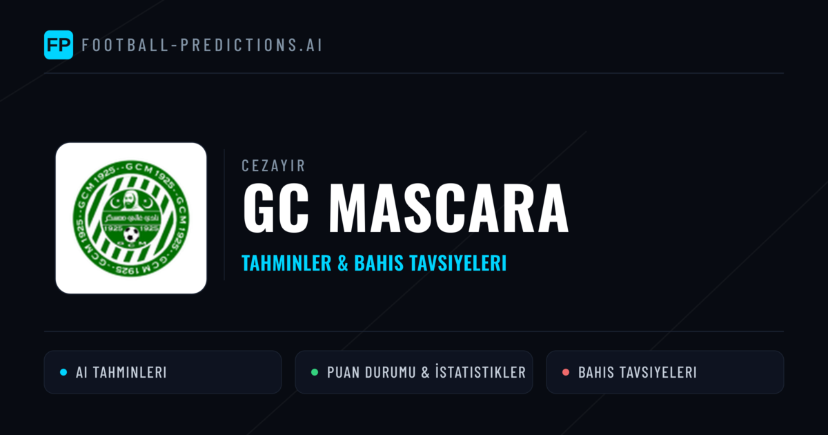GC Mascara Tahminleri & İstatistikler