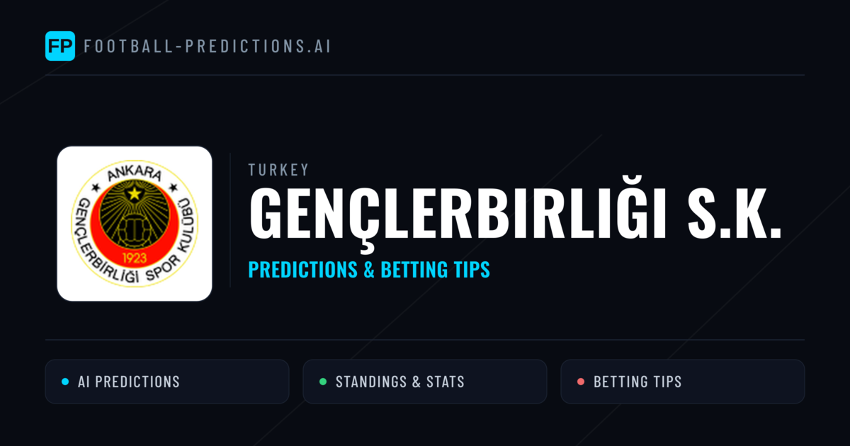 Gençlerbirliği S.K. Predictions & Stats
