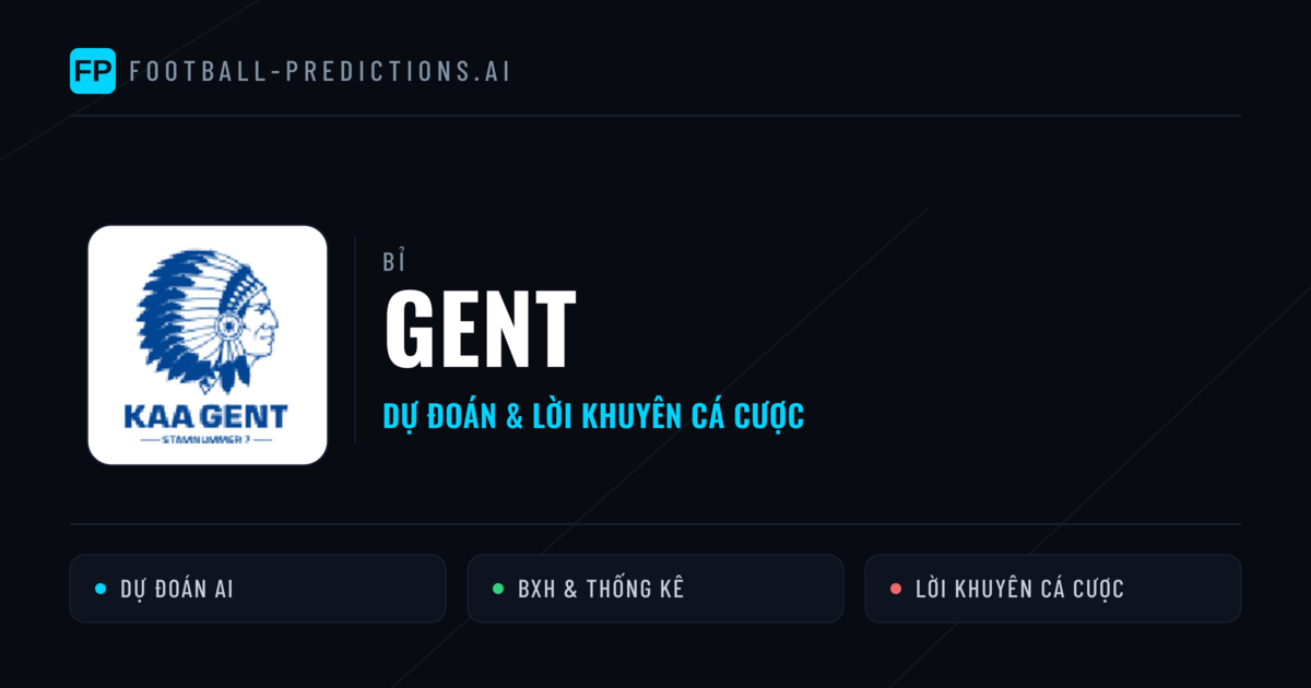 Gent Dự đoán & Thống kê