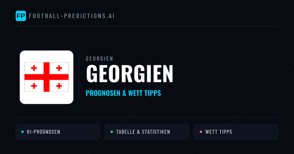 Georgien Prognosen & Statistiken
