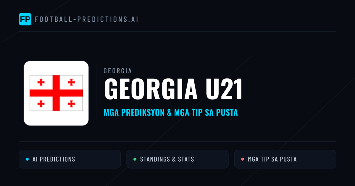 Georgia U21 Predictions & Stats