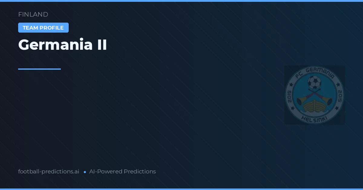 Germania II Pronostics & Statistiques