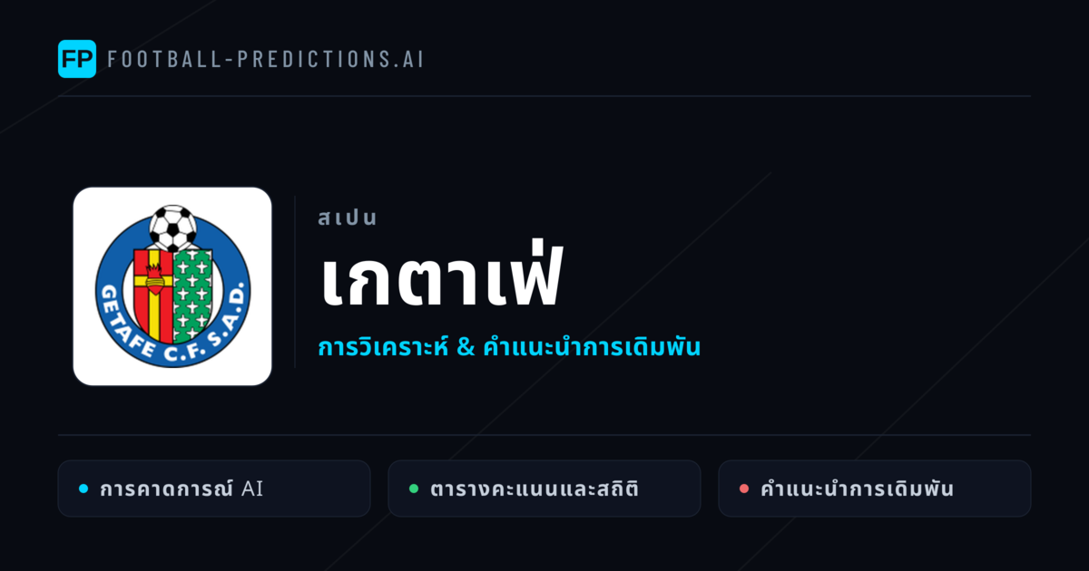 เกตาเฟ่ การวิเคราะห์และสถิติ