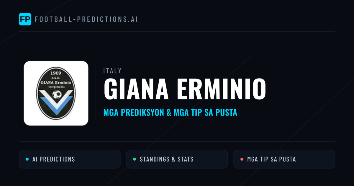 Giana Erminio Predictions & Stats