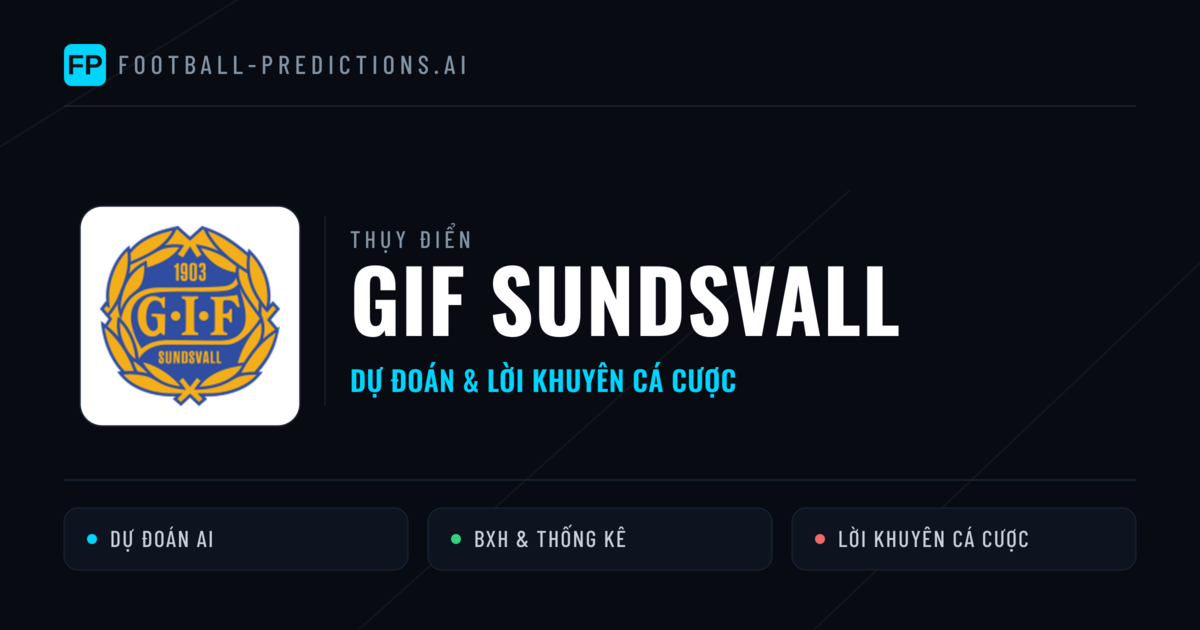 GIF Sundsvall Dự đoán & Thống kê