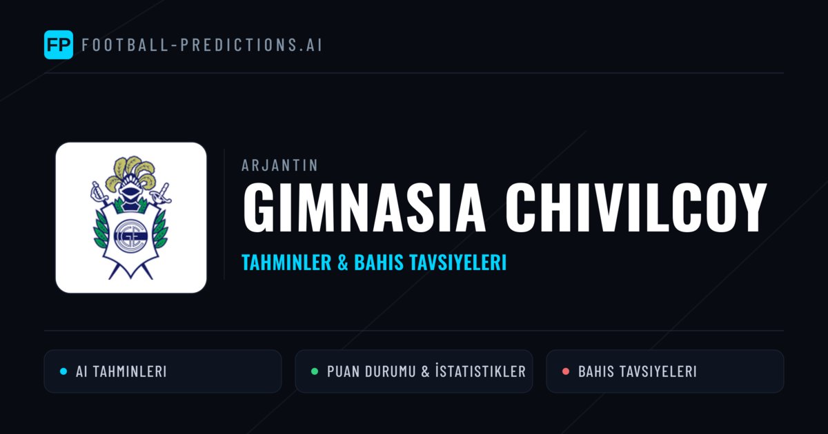 Gimnasia Chivilcoy Tahminleri & İstatistikler