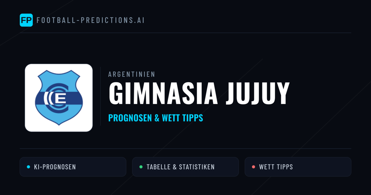 Gimnasia Jujuy Prognosen & Statistiken