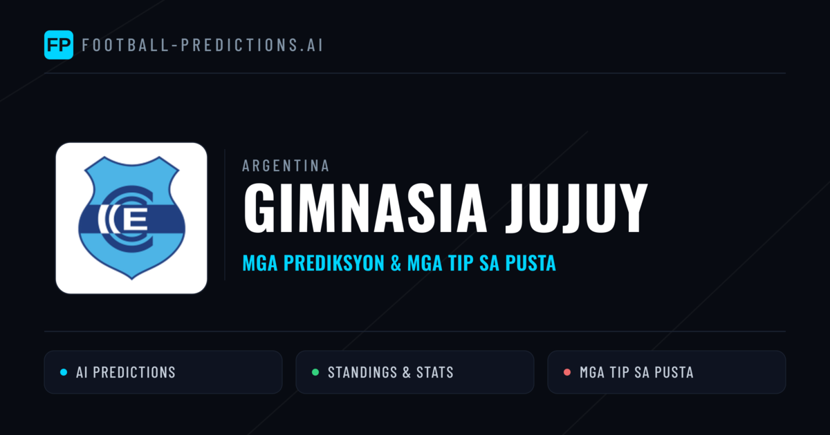 Gimnasia Jujuy Predictions & Stats