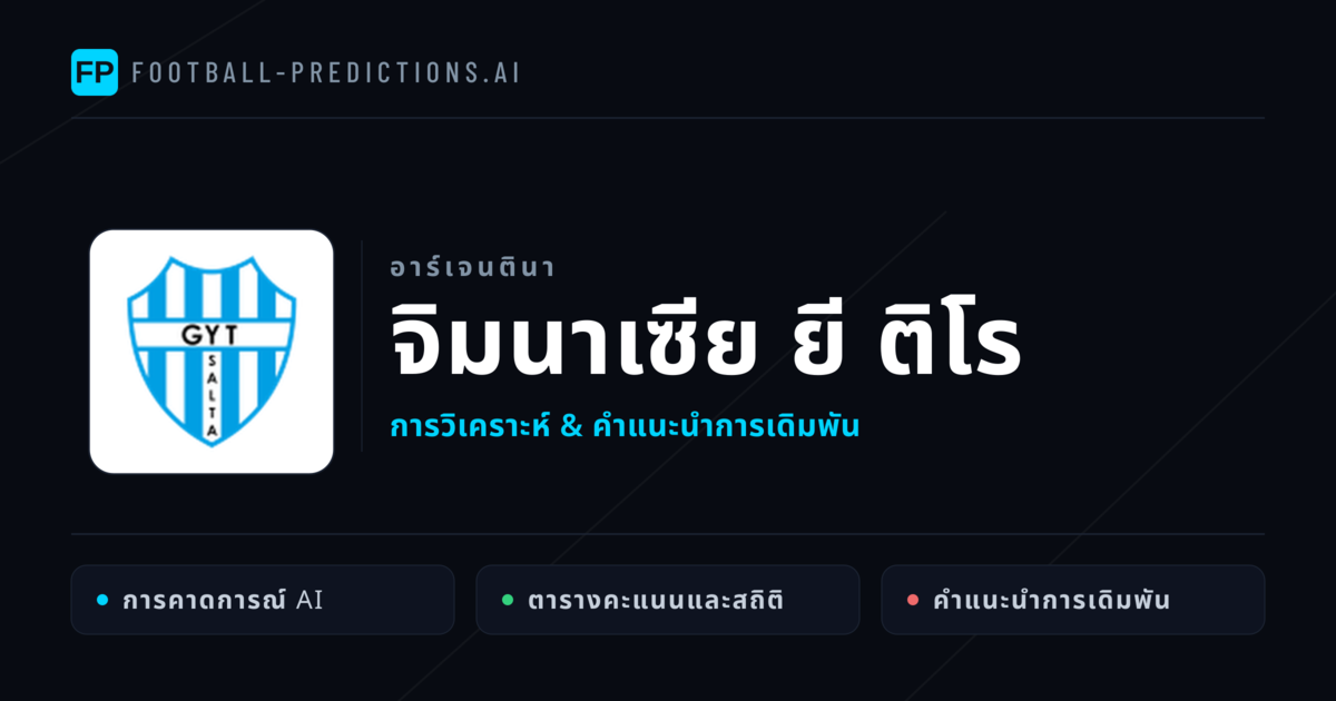 จิมนาเซีย ยี ติโร การวิเคราะห์และสถิติ