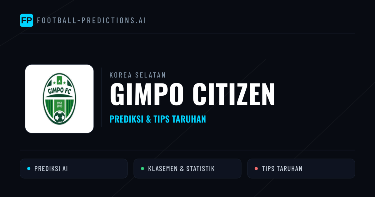 Gimpo Citizen Prediksi & Statistik Piala Dunia