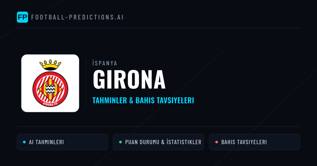 Girona Tahminleri & İstatistikler