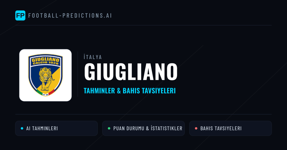 Giugliano Tahminleri & İstatistikler