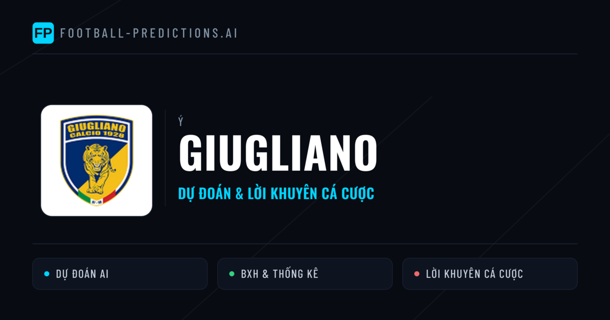 Giugliano Dự đoán & Thống kê