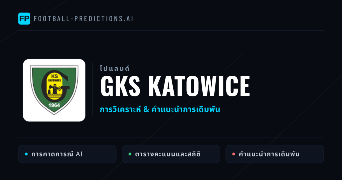 GKS Katowice การวิเคราะห์และสถิติ