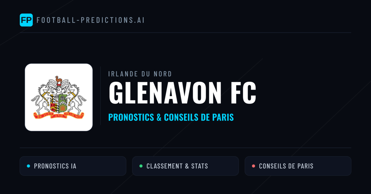 Glenavon FC Pronostics & Statistiques