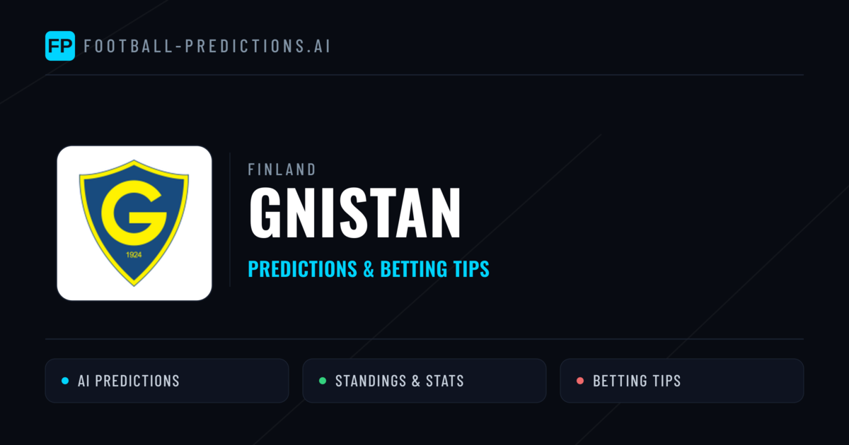 Gnistan Predictions & Stats