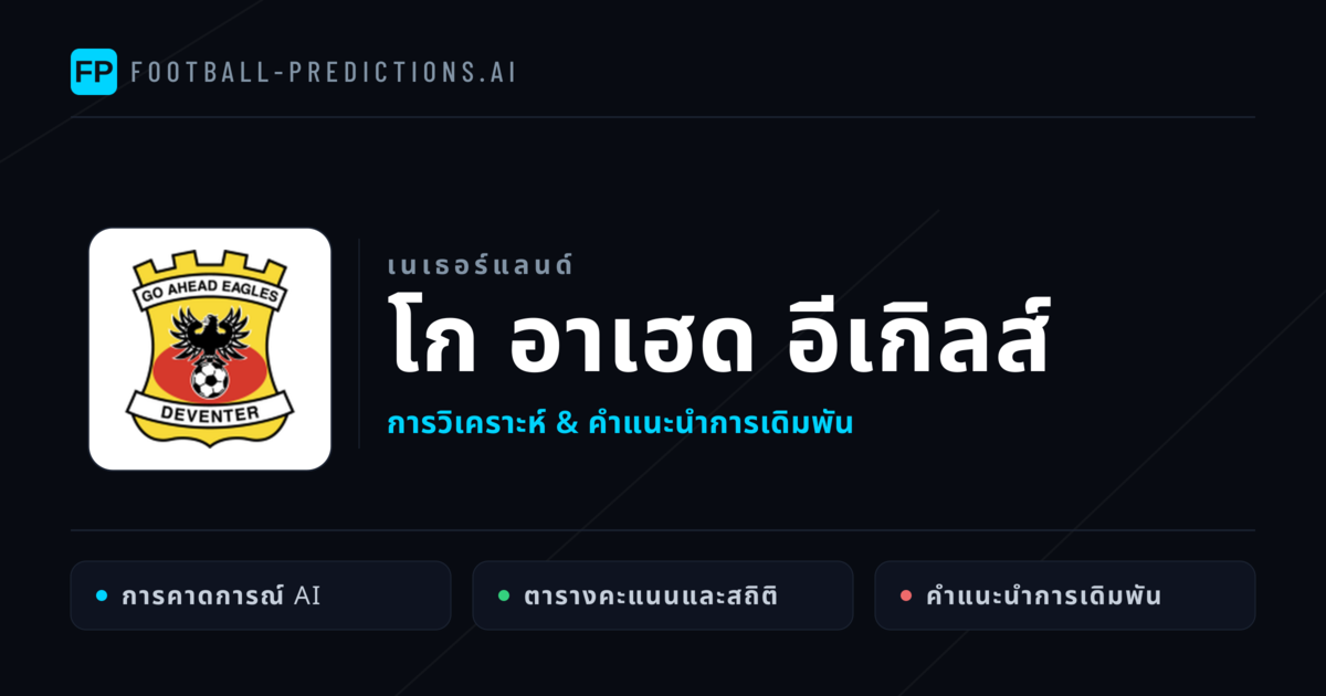 โก อาเฮด อีเกิลส์ การวิเคราะห์และสถิติ