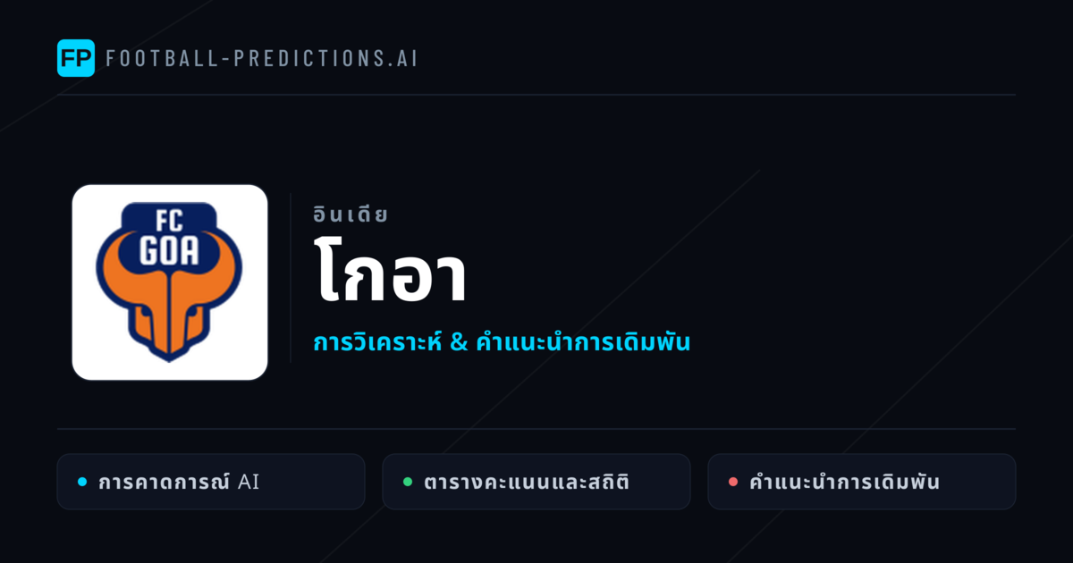 โกอา การวิเคราะห์และสถิติ