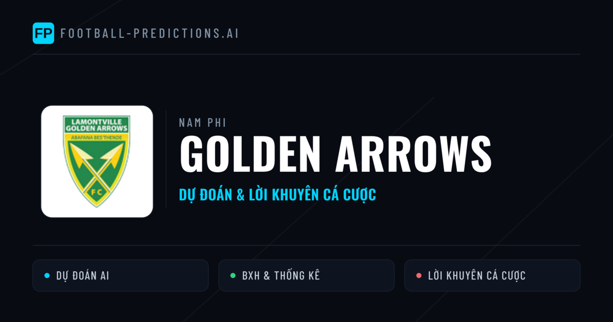 Golden Arrows Dự đoán & Thống kê