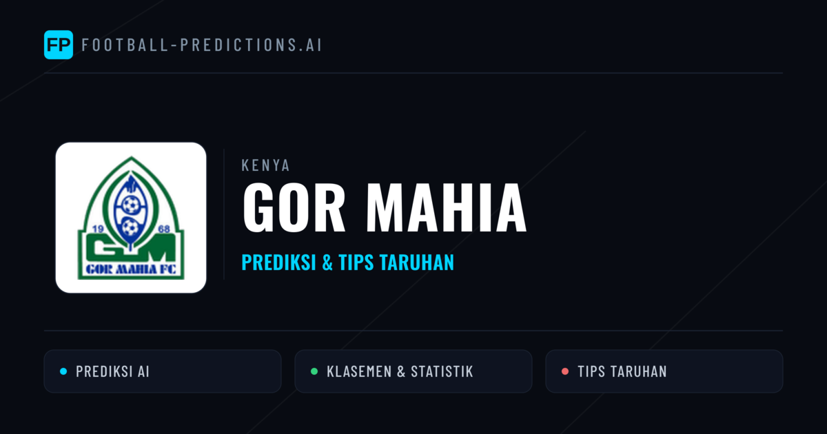 GOR Mahia Prediksi & Statistik Piala Dunia