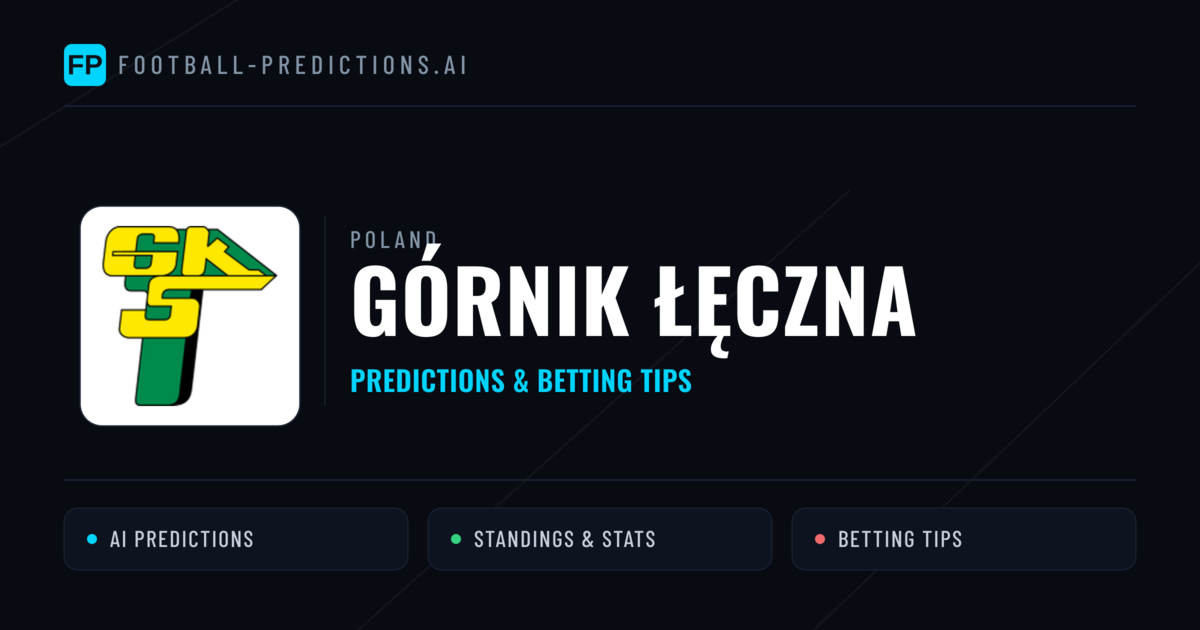 Górnik Łęczna Predictions & Stats