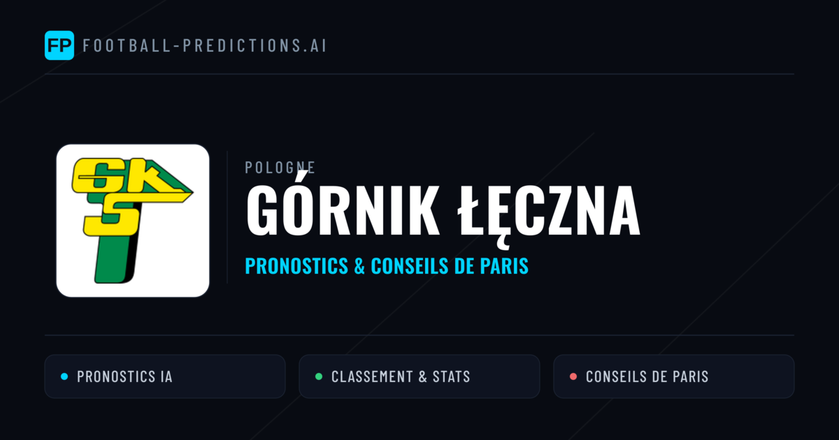 Górnik Łęczna Pronostics & Statistiques