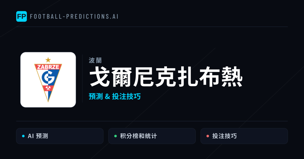 戈爾尼克扎布熱 運彩分析｜足球預測與數據